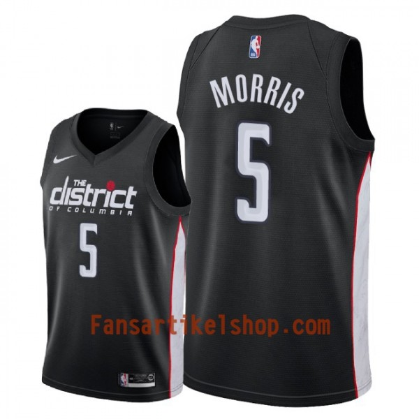 Washington Wizards Trikot Markieff Morris 5 2018-19 Nike City Edition Schwarz Swingman - Herren Washington Wizards Trikot Markieff Morris 5 2018-19 Nike City Edition Schwarz Swingman - Herren